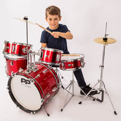 P.p. 5pc Junior Drum Kit- Red