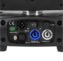 Evolite 2x Spot LED 100 Moving Head Pair including Flightcase