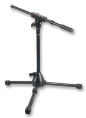 Mikrofon-Galgenständer, kurzer Kick-Bass-Snare-Mikrofonständer, stabiles Metall. *B-Ware
