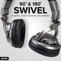 Gemini DJX-500 Professional DJ Headphones