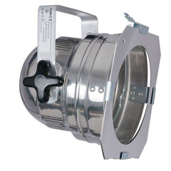 Showtec Silver Chrome Alloy Par 56 300w Par Can inc IEC Connector