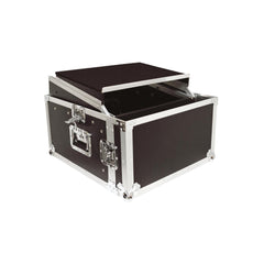 15-4140 BST RMC6U Flightcase Mixer Rack inkl. Laptop-Regal 19" 10U + 4U Flightcase DJ PA *B-Ware