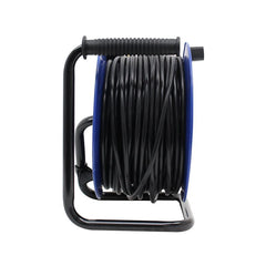 Masterplug 50m 13A 4 Socket HD Mains Extension Reel (HDCC5013/4BL)