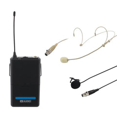 W Audio RM Quartet Beltpack Kit 863,42 MHz Ansteck-Headset, geeignet für Kam Quartet