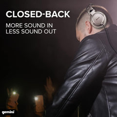 Gemini DJX-500 Professional DJ Headphones