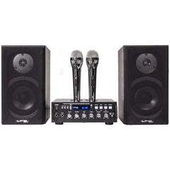 LTC KARAOKE-STAR4-MKII ALL-IN-1-KARAOKE-SET 2 x 75 W MIT BLUETOOTH &amp; SPRACHWECHSLER