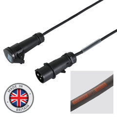LEDJ 5m 1.5mm 16A Male - 16A Female Cable, PCE Midnight