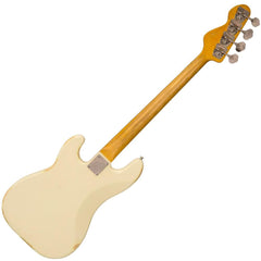 Vintage V4 Bass Icon - Distressed Vintage White