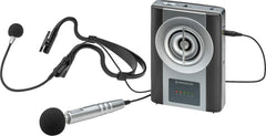 Monacor WAP-8 Amplificateur de voix portable avec microphone portable et casque