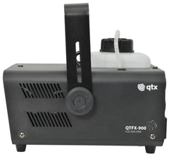 Machine à brouillard QTFX-900 900 W avec télécommande sans fil + fluide de fumée 5 L DJ Disco