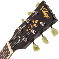 Vintage Vs6 Guitar- Gloss Black