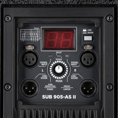 13000434 RCF SUB 905-AS II 1100W 15" Bass Reflex Active Sub *B-Stock
