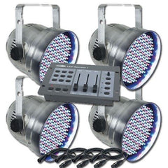 Showtec LED Par 56 Kit inc controller & cables
