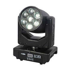 Showtec Shark Zoom Wash One 7 x 15W RGBW LED Moving Head DJ Disco