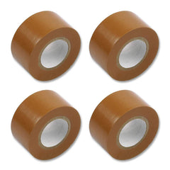 4x Multicomp PVC Insulation Tape 19mm x 33m Brown DJ Disco Stage Lighting