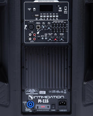 2x Intimidation PI-115 MK3 15" Two-Way Active PA Speaker 800w