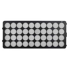 Luminaire extérieur LEDJ Spectra QX40 Pixel, lentille à 90 degrés