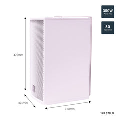 Citronic CS-1035W Haut-parleur passif Blanc