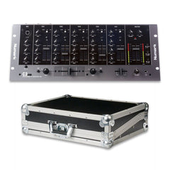 Table de mixage DJ USB Numark C3 Rackmount 5CH Disco + Flightcase