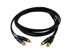 Sommer Cable Rca Cable 2X2 0.5M Bk Hicon