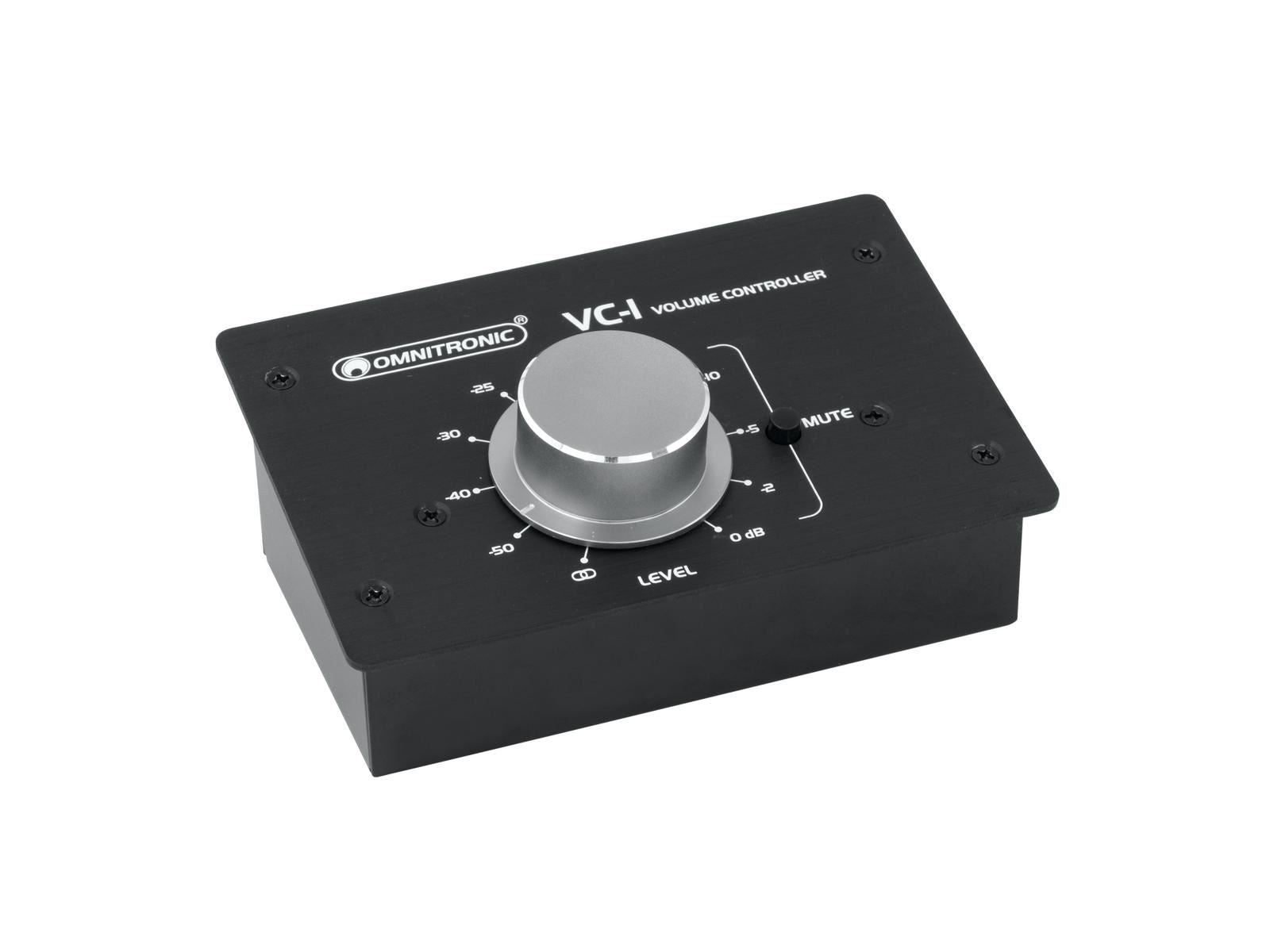 Omnitronic VC-1 Volume Controller Passive Volume Control Dial XLR Jack ...