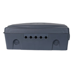 Boîtier électrique résistant aux intempéries Masterplug, gris foncé IP54, alimentation de jardin extérieur
