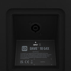 LD Systems DAVE 10 G4X Compact 2.1 Powered Sound System