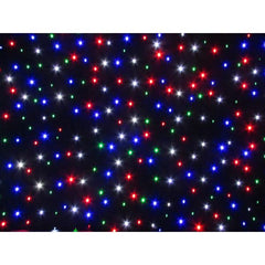 Visage LED Starcloth 4m x 3m RGBW avec contrôleur DMX