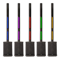 Kam KMPA600 Tower Column Speaker with Lighting 240W Bluetooth *B-STOCK*