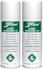 2x Servisol Label Remover 130 Autocollant pour étiquettes et autocollants, 200 ml