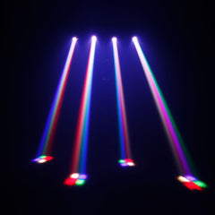 Cameo HYDRABEAM 400 RGBW Beleuchtungsset mit 4x 10W Quad LED Moving Heads