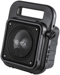 QTX Effect Tragbares Bluetooth-Partylautsprecher-Soundsystem mit Mikrofon