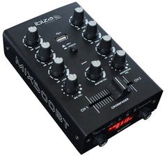 Ibiza MIX500BT 2ch DJ Mixer USB Bluetooth *B-STOCK*