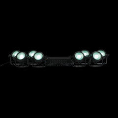 Showtec Stage Blinder FLEX Blaze Set of 8x 100 W LED Blinders + Controller