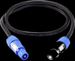 Powercon to Powercon Link Extension Cable Power Lead 5M DJ Disco Lighting