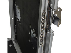 Cobra 12U Full Size Flight Case Rack Wheeled