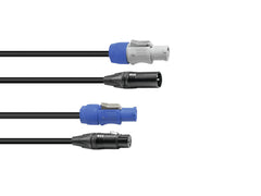 Sommer Cable Kombikabel Dmx Powercon/XLR 10M