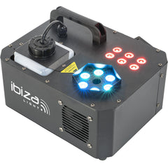Ibiza Light SPRAY-COLOR-1000 Nebelmaschine 1000W RGB LED Vertikaler CO2-Effekt