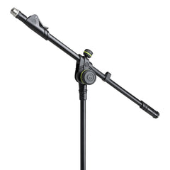 Gravity MS 2222 B Pied de micro court avec base ronde et perche télescopique