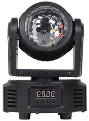 QTX TinyMover: 2-in-1 40W LED Mini Moving Head *BSTOCK* *Missing Bracket*