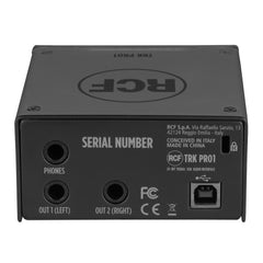 INTERFACE AUDIO USB RCF TRK PRO1 24 BITS 192 kHz