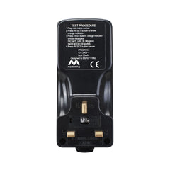 Masterplug Rewireable Plug In RCD 30mA Adaptor (PRCDKB)