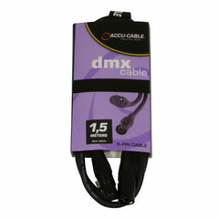 Câble DMX 5 broches Accu-Cable (1,5 m)