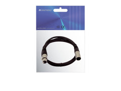 Câble XLR Omnitronic 5 broches 3M noir
