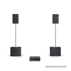 LD Systems STINGER G3 EVENT SET 2 x 10" passive PA Speaker + 2 x 15" passive Subwoofer + Amp Rack