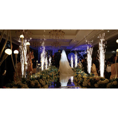 2x AFX Sparkular Mini Cold Spark Machine Bundle inc 10 x Granules Pack