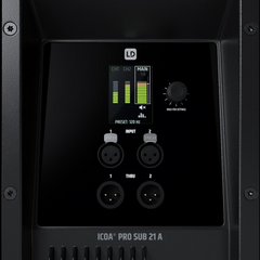 LD Systems Icoa 15 Pro & Sub 21" Active High Power Speaker System 12000W