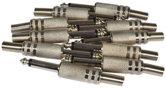 qtx 6,3 mm Monostecker, Metall