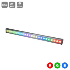Flash LedBar 243 RGB IP 24 x 3W RGB LED Bar DMX