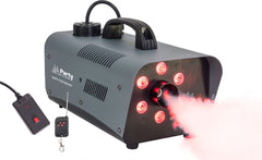 Party-FOG1200LED Machine à fumée d'Halloween avec liquide de brouillard de 5 L + télécommande sans fil